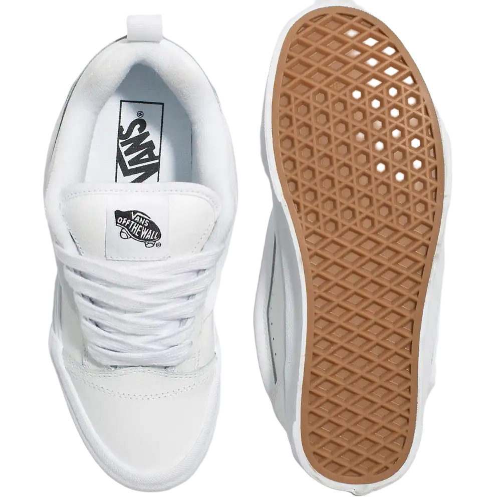 Vans Knu Skool 'Leather True White