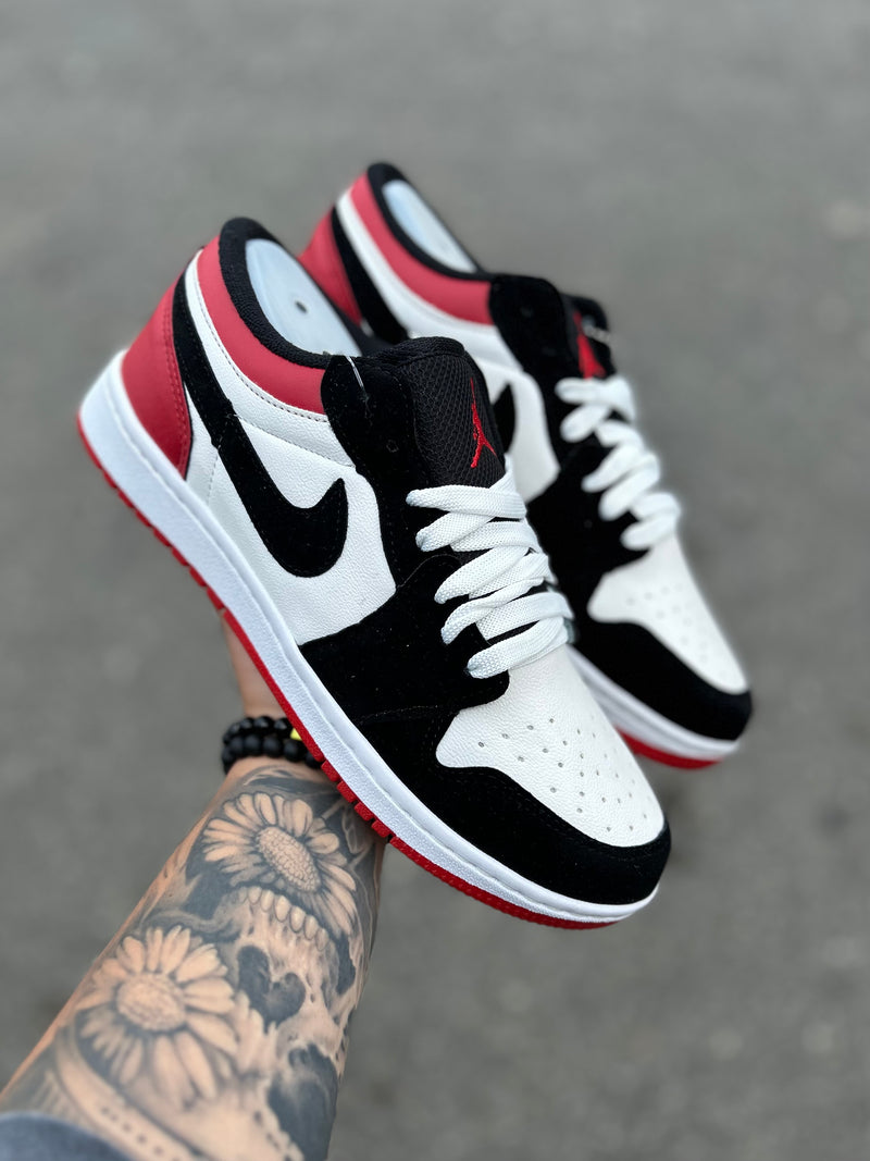 Air Jordan 1 Low Bred Toe - Luc Hype