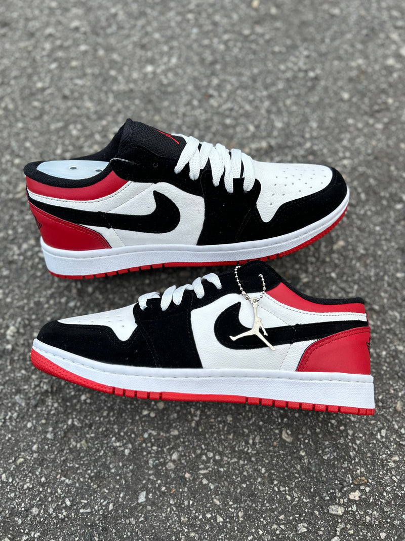 Air Jordan 1 Low Bred Toe - Luc Hype