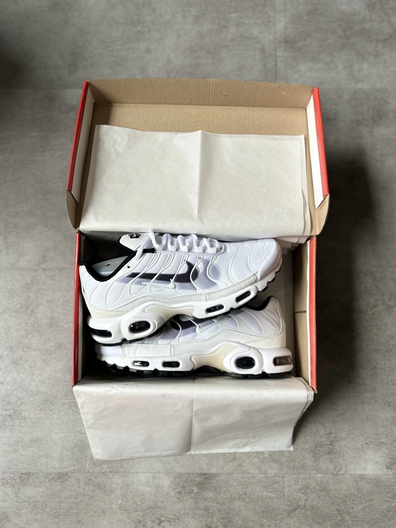 Air Max Tn Plus 'Double Swoosh White